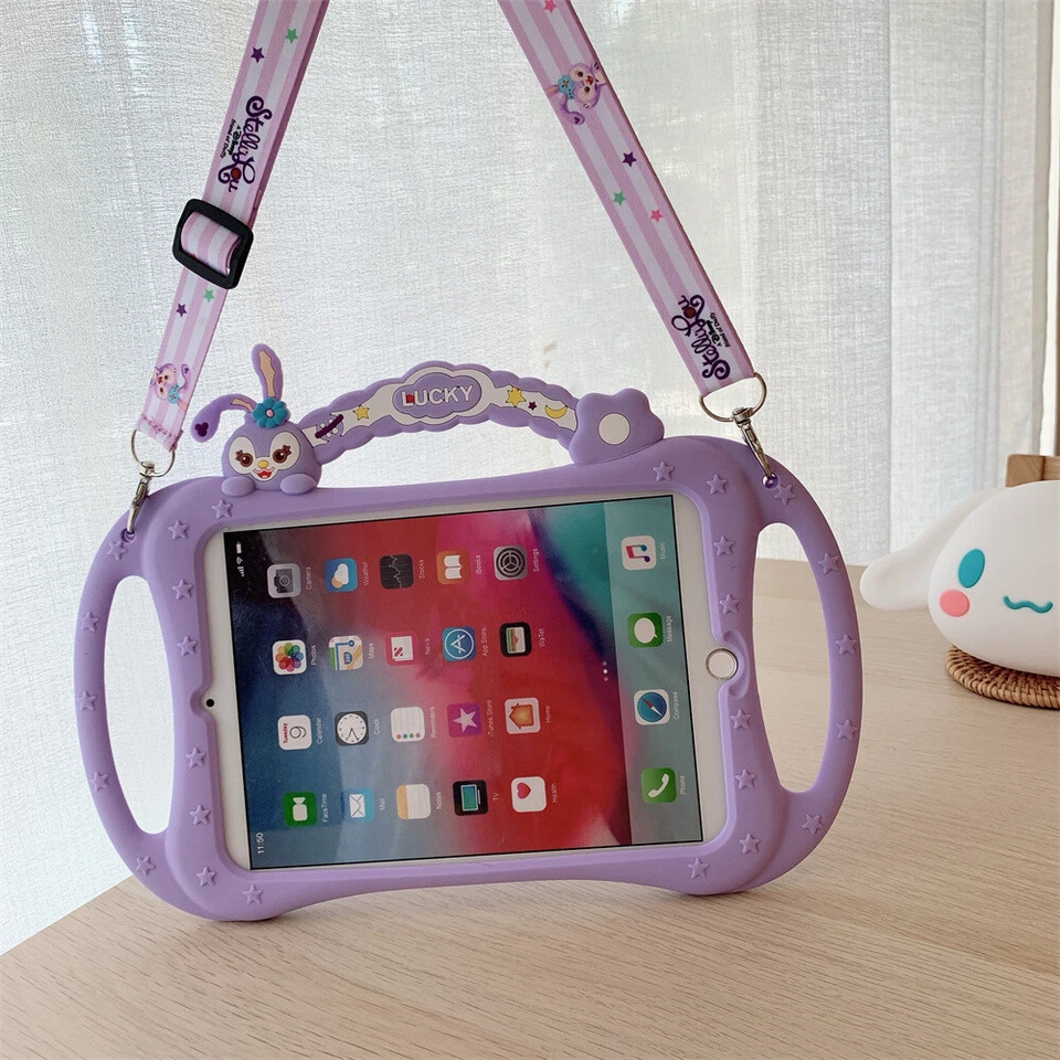 Funda para niños para iPad 5 6 7 8 9 10ª generación 10.2 Air 1 2 3 4 Mini Pro11 Rabbit Pokemon Foto 3 de 4