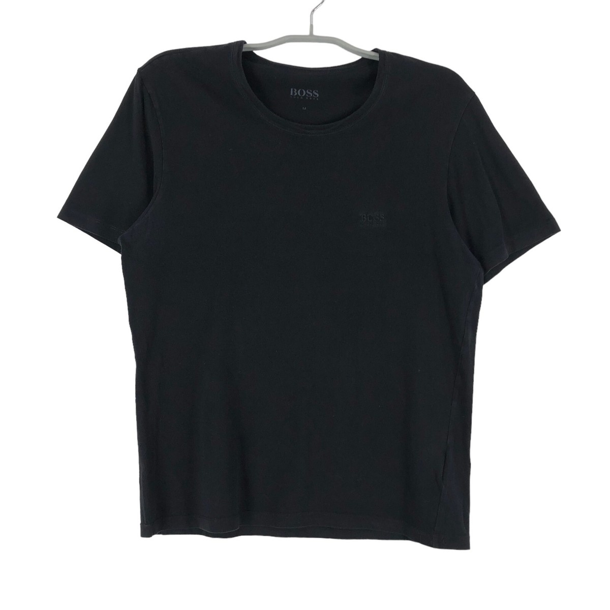 送料込★Hugo Boss★Tシャツ Round Neck HUGO BOSS Round Neck Black T-Shirt Men Size M | eBay