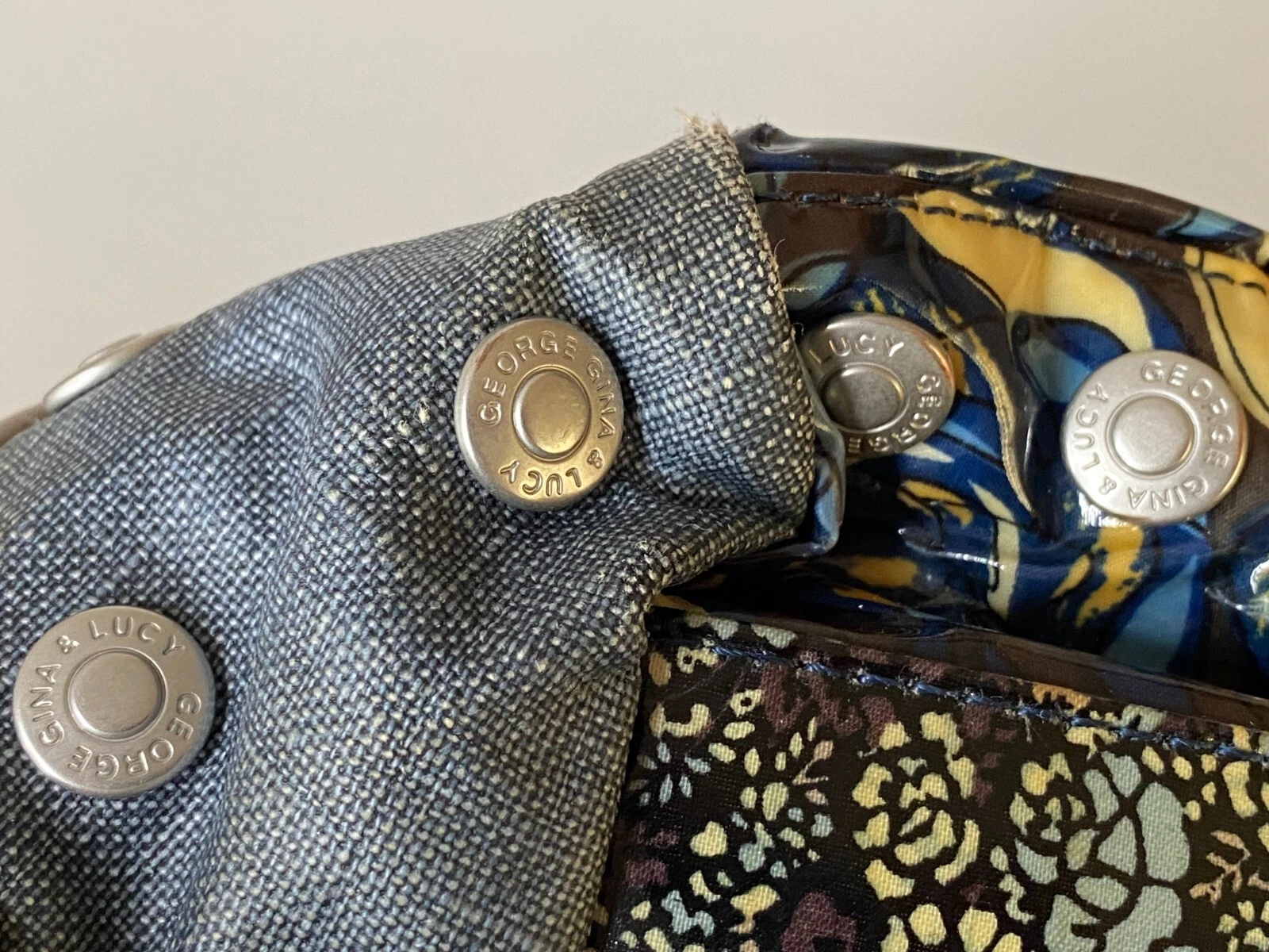 BORSA GEORGE GINA & LUCY GGL STILE ALYX BE NICE GET ICE VINTAGE Y2K