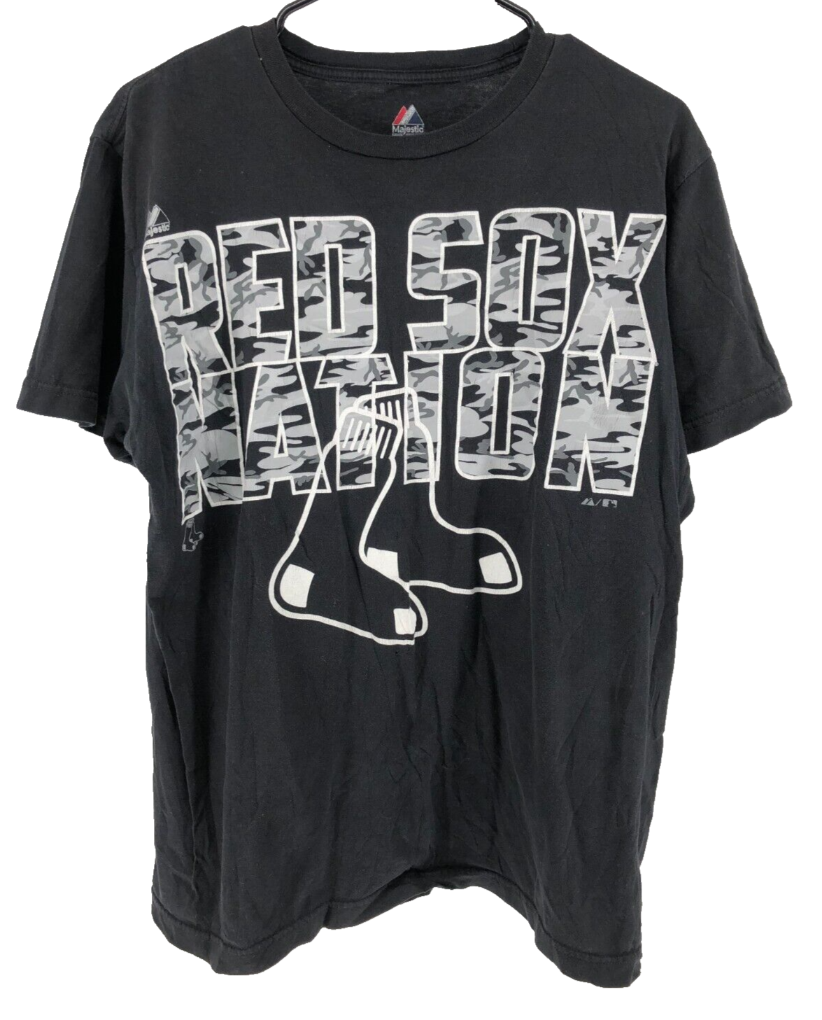Majestic MLB Chicago Red Sox Baseball T-Shirt Men's Size Large Black