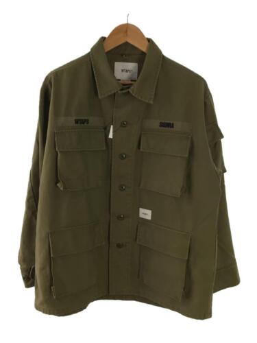 WTAPS 20SS military jacket 1 khaki cotton JUNGLE … - image 1