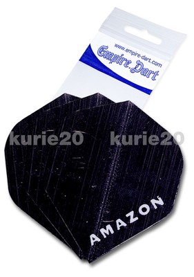 AMAZON Dart Flights schwarz (5Sets/15Stk.) 22L183