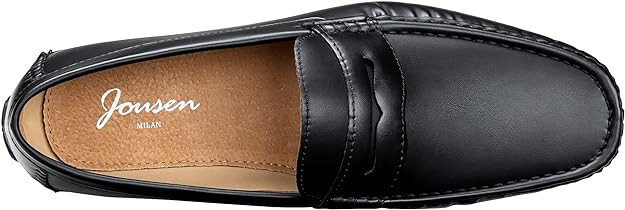 Jousen Men\'s Navy Classic Penny Loafer Slip On Lightweight Casual Driving Shoes NEW 10.5 Jousen Men main image 4