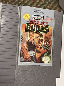 Bad Dudes (Nintendo NES) Cartridge Not Tested