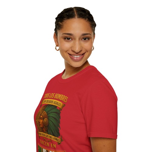 Camiseta Solo los Mejores Nacen en San Luis Potosí México con Guerrero Azteca - Imagen 10 de 10
