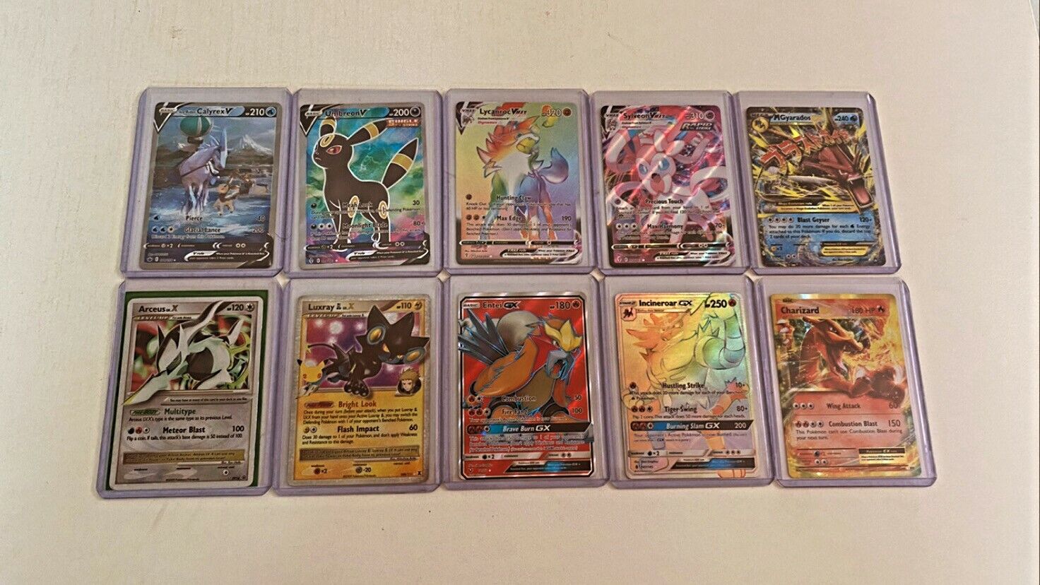 Cartas Ultra Raras Pokémon TCG - Avulsas ou Lote - EX, MEGA EX, GX, V &  VMAX