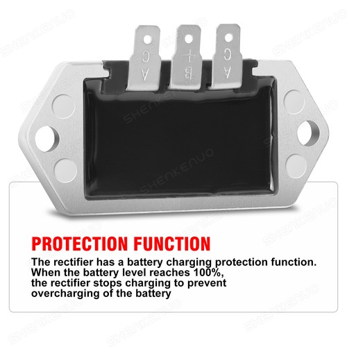For John Deere 214 212 200 KT17-19 M8-MV20 Voltage Regulator Rectifier AM102596 - Picture 6 of 8