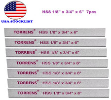 7 SZTUK UCHWYT NARZĘDZIA DO CIĘCIA CZĘŚĆ ZAMIENNA OSTRZE HSS 1/8 x 3/4 x 6 CALI USA