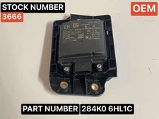 2020-23 INFINITI Q50 REAR PASSENGER BLIND SPOT MONITOR RADAR SENSOR  284K0 6HL1C