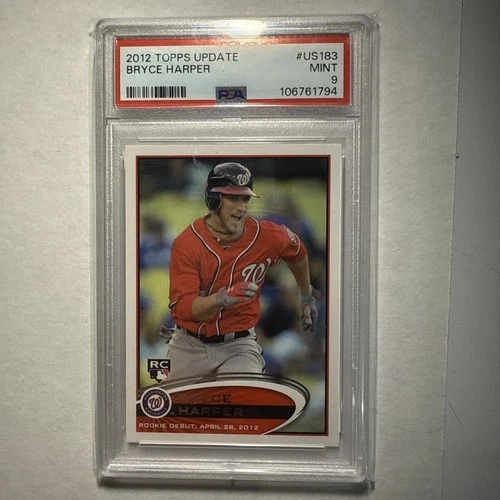 2012 Topps Update #us183 Bryce Harper RC PSA 9