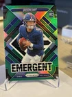 Jaxson Dart 2025 Panini Prizm Emergent Green Prizm #6 - New York Giants