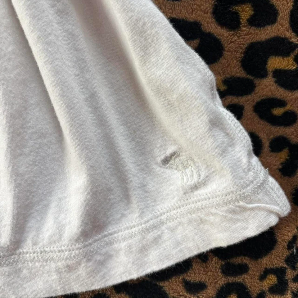 Babydoll branca Abercrombie&Fitch vintage dos anos 2000 tamanho M - Imagem 3 de 4