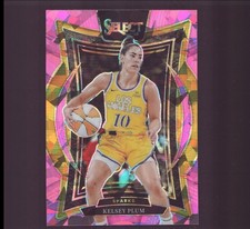 2025 Panini Select WNBA - Concourse Kelsey Plum #31 Pink Ice Prizm