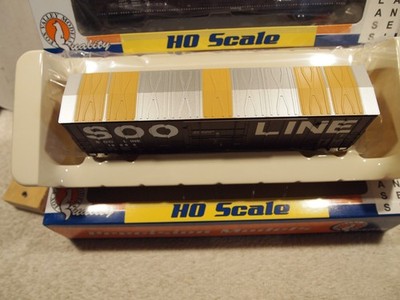 FOX VALLEY MODELS  SOO LINE FIBERGLASS ROOF BOX CARS, BROWN  LOT 73  3 DIFF No