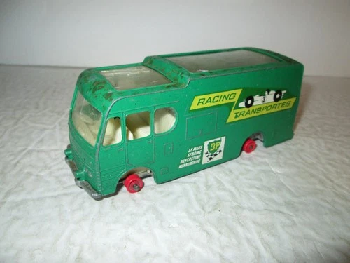 Vintage Lesney Matchbox King Size No. K-5 Racing Car Transporter