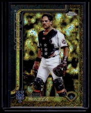 2025 Topps Gilded Collection #31 Mike Piazza Gold Mini-Diamond Refractors #/50