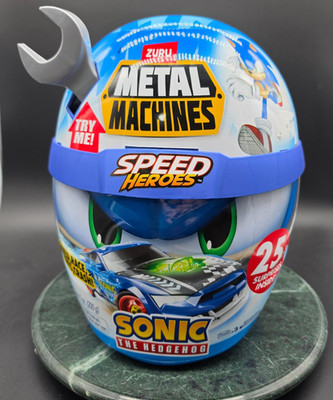 ZURU Metal Machines Speed Heroes Sonic the Hedgehog 25 Surprises Inside