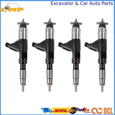 4pcs Common Rail Fuel Injectors 095000-6311 095000-6312 RE546784 RE531209