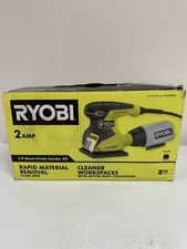 Ryobi 2AMP  1/4" Sheet Finish Sander Corded S652DGK Used