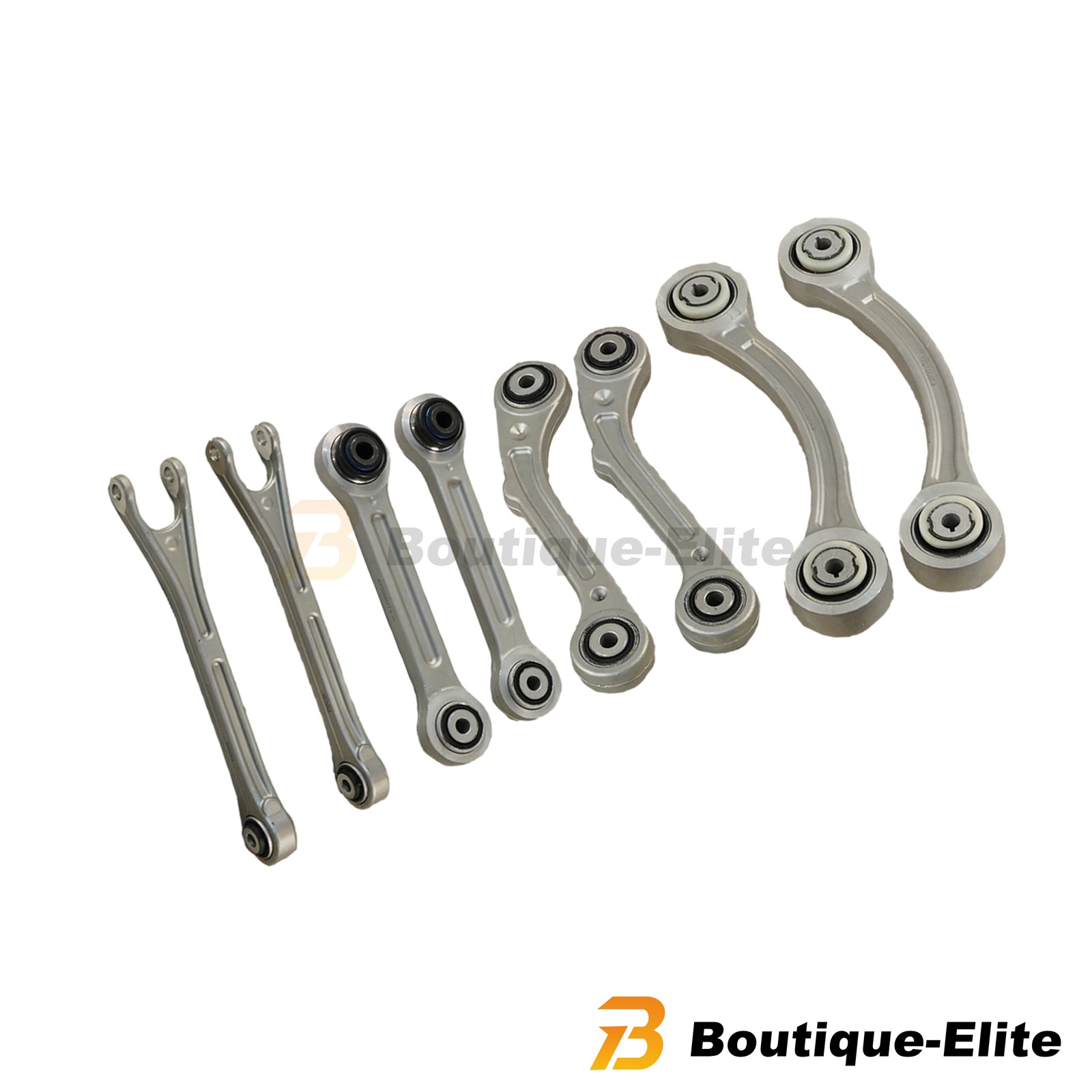 8PCS Rear Suspension Control Arm Set For Maserati Ghibli Quattroporte 2014-2016
