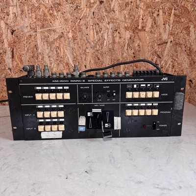 Vintage JVC KM-1500 KM1500EG-2 Mark-II Special Effects Generator Mixer Japan