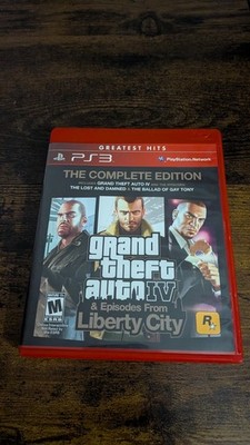 Grand Theft Auto IV Complete Edition PS3 Greatest Hits GTA 4 Liberty City