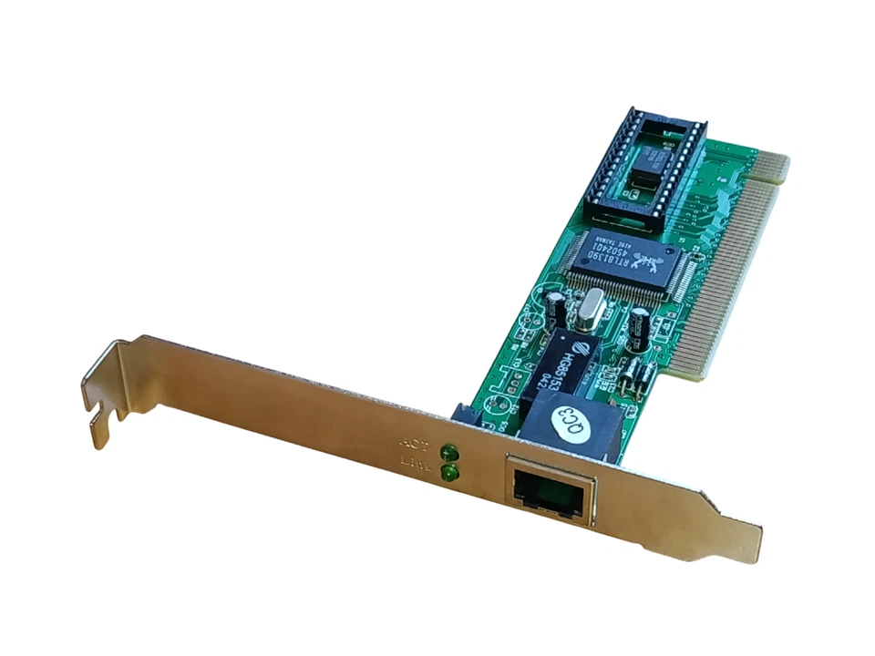 Realtek RTL8139D PCI LAN KArte | 10/100 Mbit, Fast Ethernet - Bild 4 von 4