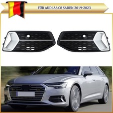 Nebelscheinwerfer Stoßstange Lüftungsgitter Für Audi A6 C8 2019-2023 Wabengrill