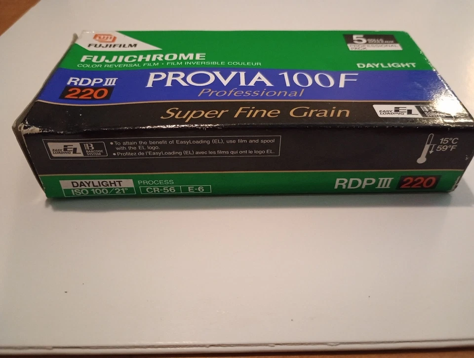 Fujifilm Provia 100F 220 RDP III - 2001-9  Super Fine Grain - Image 2 of 4