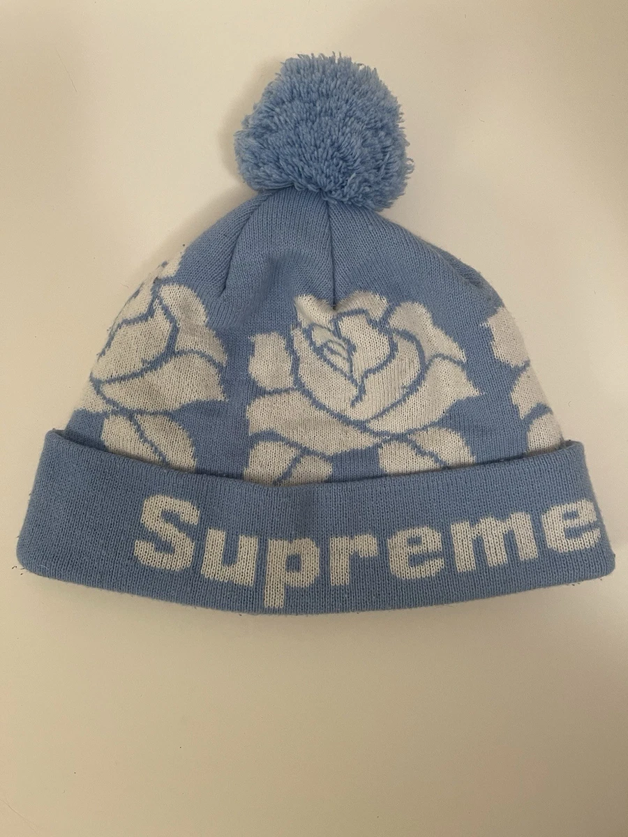 シュプリーム　Rose Beanie　ライトブルー Supreme Beanie Floral Hats for Men for sale | eBay