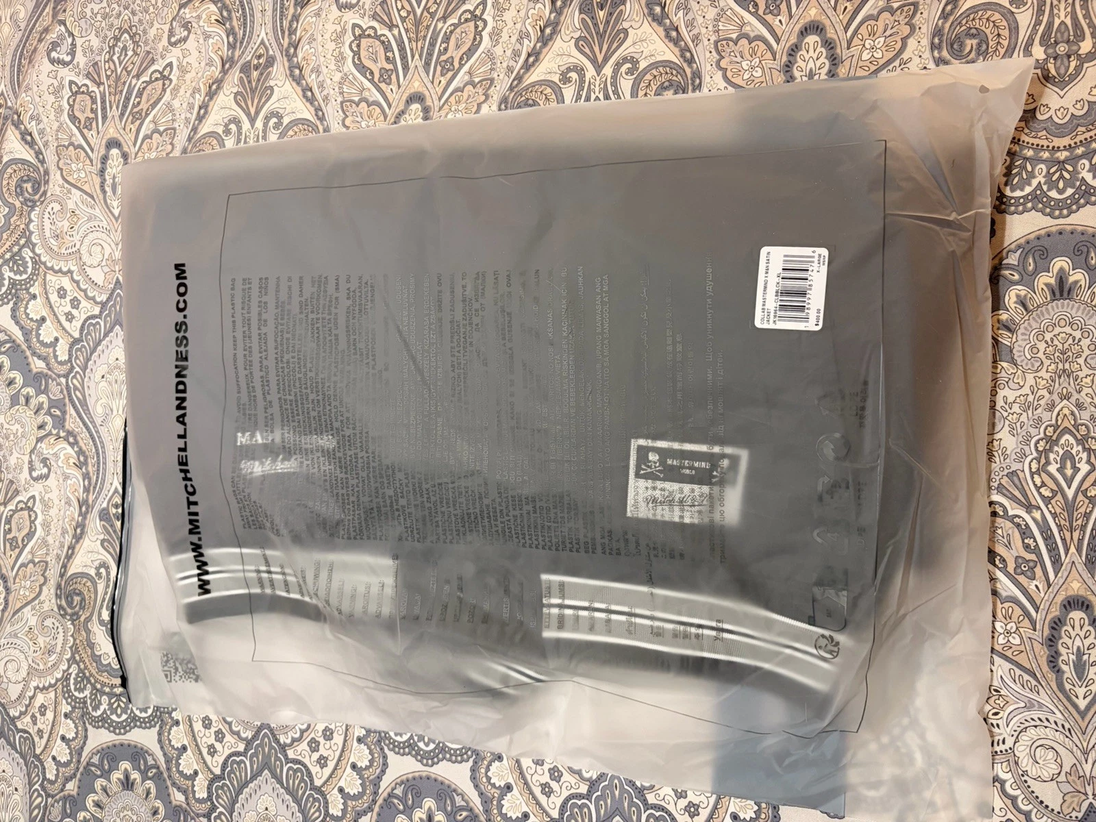 Mitchell & Ness XL Mastermind Jacket NWT image 3