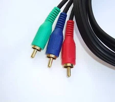 6FT 3-RCA TO 3-RCA RGB COMPONENT VIDEO CABLE CORD