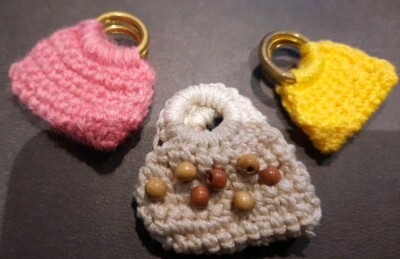 3 Täschchen Beutel  für die Puppenstube  Teddy Puppe Handarbeit s. BILDER 