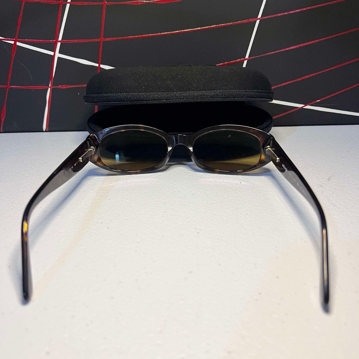 Revo Tortoiseshell Sunglasses W/original Case EUC vintage | eBay display picture 3