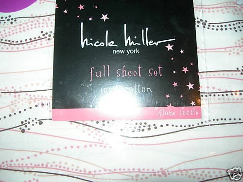 Nicole Miller Queen Bed Sheets