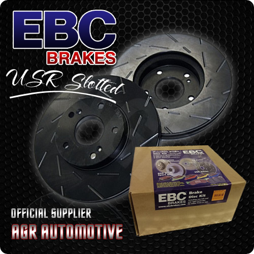 EBC USR SLOTTED REAR DISCS USR816 FOR VOLKSWAGEN GOLF 1.4 1997-03 - Picture 1 of 1