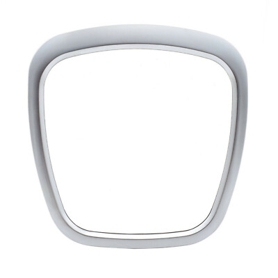 For AUDI A4 B6 B7 B8 A5 A6 C6 Q5 Q7  Car Chrome Steering Wheel Emblem Trim Frame