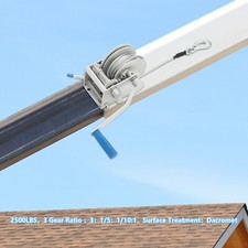 Handwinde mit 3 Gangverh&auml;ltnissen 2500 lbs Handwinde mit Verriegelungsfunktion