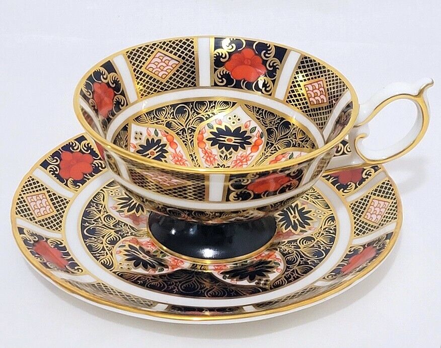 Royal Crown Derby Old Imari 1128 Elizabeth Cobalt Blue Tea Royal Crown Derby Old Imari 1128 Elizabeth Cobalt Blue Tea