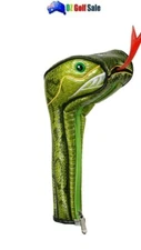 Green Snake Golf Driver Head Cover - Fits up to 460CC