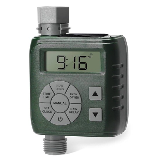 Zuomeng Smart Sprinkler Timer Outdoor Irrigation Water Garden Rain Sensor Auto