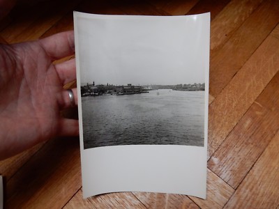 BAHIA BRASILIEN 50er JAHRE ÄRA 13 x 18 cm orig Seemannsfoto Hafenbesuch abn