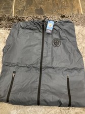 Image of MANCHESTER CITY FOOTBALL SHOWER JACKET MENS SIZE L NEW Training Coat Man C