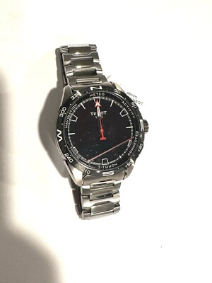 Tissot T-Touch Connect Solar Analog Digital Titanium Men's Watch T1214204405100
