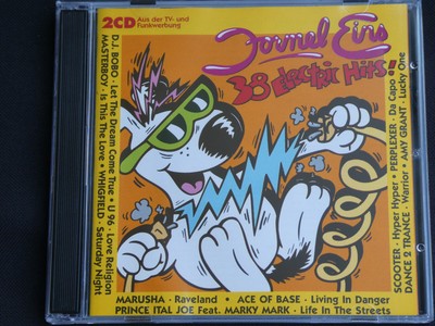 Formel Eins - 38 Electric Hits (2 CD´s) Neu aus altem Lagerbestand.