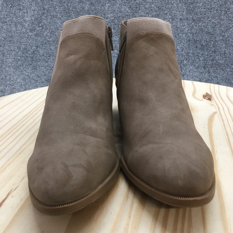 Botas Simply Vera Vera Wang para mujer 8 W Skylark botín marrón imitación cuero Foto 4 de 4