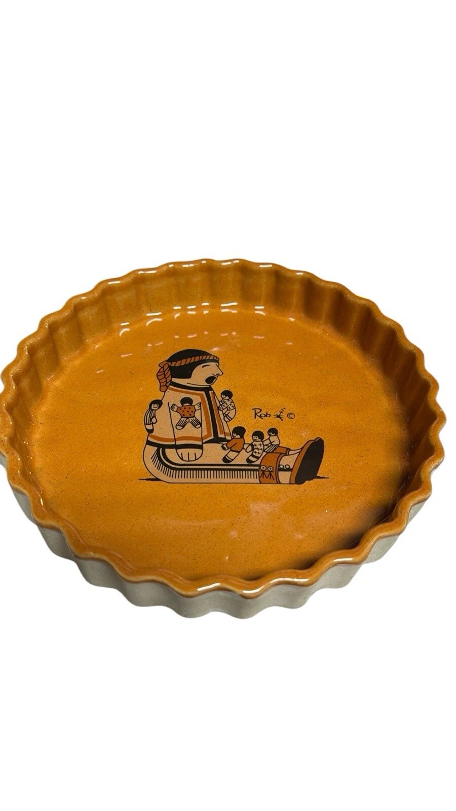 The Great American Stoneware Factory tart pan