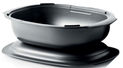 Tupperware Ultra Pro 2 Quart With Lid Smoke - NEW