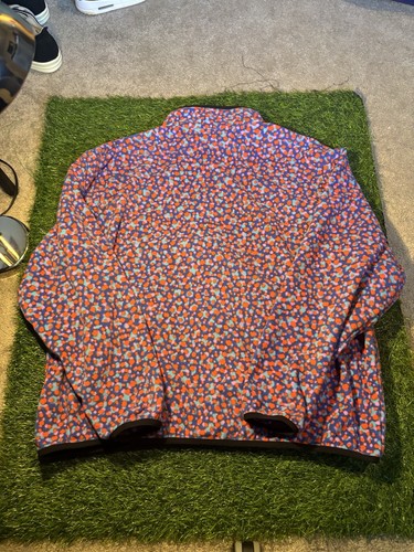 Nike Club Fleece Print Mens Sz XXL Jacket Full Zip DX0531 480 Oversized Fit - Picture 5 of 5