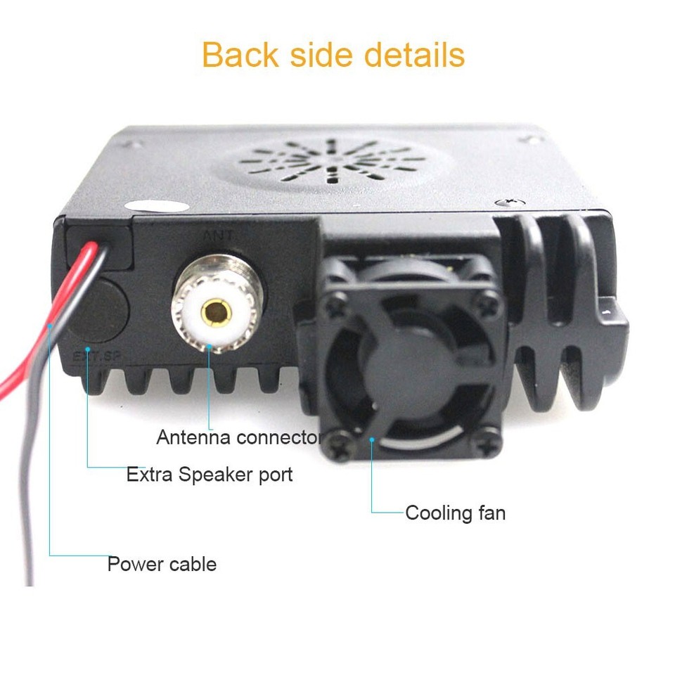 Baojie BJ-318 Mini Stazione Autoradio Per Montaggio Su Veicolo - Foto 12
